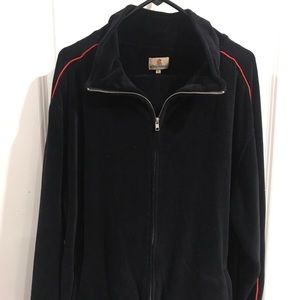 Black Men’s Velour Sweatsuit Sweatsedo XL